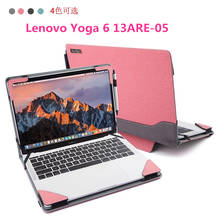 Laptop Case Cover for Lenovo Yoga 6 13ARE-05 13.3 inch Notebook Sleeve Stand Protective Case Skin Bag 2024 - buy cheap