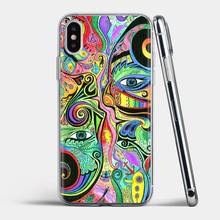 For Samsung Galaxy A10 A30 A40 A50 A60 A70 S6 Active Note 10 Plus Edge M30 TPU Silicone Case Hippy Hippie Psychedelic Art 2024 - buy cheap