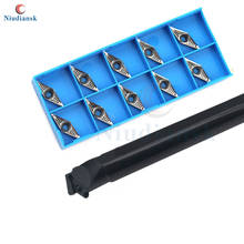 10pcs VBGT1103 Carbide Inserts 1pc S16Q-SVZBR11 S20R-SVZBR11 Internal Turning Tool Holder S20R-SVZBL11 Arbor CNC Lathe Tools Set 2024 - buy cheap