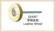 jewellery making leather polishing wheel Leather Polishing Buffing Wheel with Shank For Jewellery Rotary 100pcs/lot 2024 - buy cheap