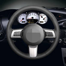 Tampa Da Roda de Direcção Do Carro de Couro Artificial preto para Mazda MX-5 2009-2013 CX-7 CX7 RX-8 2009 2010 2011 2013 2007 2008 2009 2024 - compre barato