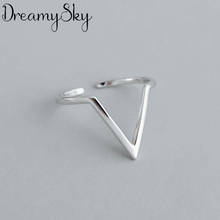 DreamySky Ethnic Style Silver Color  Big Geometric Ring for Women Bridal Wedding Vintage Open Finger Rings Christmas Gifts 2024 - buy cheap