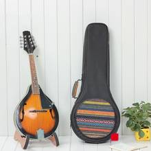 Nylon Mandolin Gig Bag Folk Style Dual Shoulder Backpack Musical Carry Case Box 2024 - buy cheap