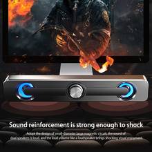 USB Wired Powerful PC Computer Speakers Bar Stereo Subwoofer Bass Speaker Soundbar Sound Box Loudspeakers For Laptop Tablet 2024 - buy cheap