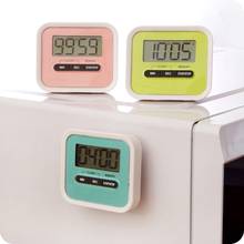 Temporizador electrónico para cocina, cronómetro con pantalla LCD grande Digital, uso práctico, 5 colores, para el hogar 2024 - compra barato