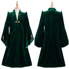 Movie Professor Minerva McGonagall Cosplay Costume Kids Children Robe Coat Halloween Carnival Suit Children Christmas Gift 2024 - compra barato