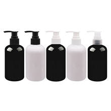 30pc 250ml PET Lotion Pump black Bottle,Plastic Cosmetic Container,Empty Shampoo Sub-bottling,Liquid soap Shower Gel Bottle 2024 - buy cheap