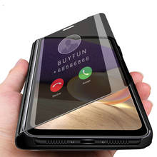 Умный зеркальный флип-чехол для телефона для samsung galaxy a32 a 32 32a 5g SM-A326B 6,5 "подставка funda бампер чехол для samsung a32 чехол 2024 - купить недорого