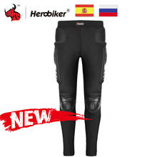 HEROBIKER Motorcycle Motocross Pants Long Armor Motorcycle Pants Ski Skating Cycling Motocross Protective Gear Hip Protector 2024 - buy cheap
