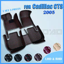 Tapetes automotivos para cadillac resistentes 2005 sedan, 4 portas, personalizado, automóvel, proteção para tapete 2024 - compre barato