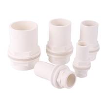Durable Garden Agriculture Irrigation PVC Pipe Water Tank Connectors Aquarium Fish Tank Drain Pipe Water Supply Accessories 2024 - buy cheap