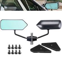 2Pcs Car Racing Universal Side Rear View Mirror Wide Angle Metal Bracket for Mazda 3/For Miata/Mx5/RX7 2024 - buy cheap