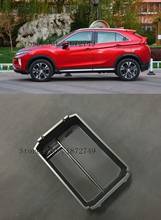 For Mitsubishi Eclipse Cross 2018  2019 Plastic Interior Central Armrest Storage Box Holder Organizer Tray 1pcs Auto Accessories 2024 - buy cheap