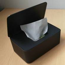 Wet Wipes Dispenser Holder with Lid Dustproof Tissue Storage Box for Home Office 2024 - buy cheap