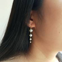 Lii Ji Genuine Freshwater Pearl 925 Sterling Silver Earrings Hook 14K-GF Handmade Drop Earrings Delicate Jewelry For Women Gift 2024 - buy cheap