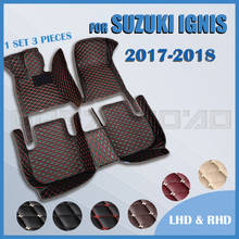 Car floor mats for SUZUKI IGNIS 2017 2018  Custom  foot Pads automobile 2024 - buy cheap