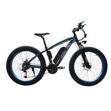 Фэтбайк Xdc600 Shimano, электрический велосипед Samsung 48 в 18 Ач 4,0 ВТ, 21 скорость, 26*1000 дюйма, пляжные толстые шины 2024 - купить недорого