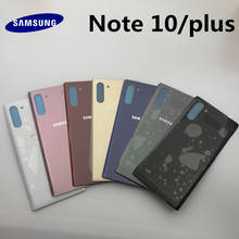 Cristal Original para Samsung Galaxy Note 10, N970, Note 10 plus, N975, cubierta trasera de la batería, carcasa de repuesto 2024 - compra barato