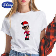 Disney Wreck-It Ralph T Shirts Women Christmas Vanellope Cute T shirts for Girls Y2k Fashion Aesthetic Clothing USA Dropshipping 2024 - buy cheap