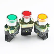 XB2-BW3361 XB2-BW3462 XB2-BW3561 LED self-resetting metal head with light start button switch indicator opening 22MM illuminated 2024 - buy cheap
