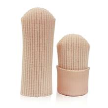 Finger Toe Caps Protector Cover Tube Sleeves Ribbed Knit Gel Pain Relief Guard Women Men Foot Care Tools 2024 - buy cheap