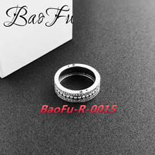 Baofu 925 Sterling Silver Ring Shiny Classic Round Beads Interconnect Suitable For Pan Original Wedding Gift High Jewelry 2024 - buy cheap