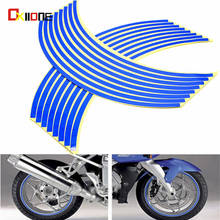 Motorcycle waterproof rim wheel reflective decals decoration sticker For Honda CBR 600RR CBR 1000RR 1100XX CBR 250RR 300R 250R 2024 - buy cheap