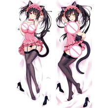 MMF JULY 2019 Date A Live anime Characters sexy girl itsuka kotori pillow cover Tokisaki Kurumi Dakimakura body Pillowcase 2024 - buy cheap