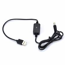 Новый модуль кабеля преобразователя DC-DC 5V на DC 9V/12V кабель USB Разъем 5,5*2,1mm Step-up адаптер преобразователя питания 2024 - купить недорого