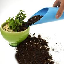 Пластиковая лопата, лопатка для почвы, садовый горшечный растительный инструмент для посадки суккулентов 2024 - купить недорого