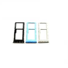 10pcs For Xiaomi Mi A3 / CC9E Sim Card Tray Slot Holder Socket Replacement Parts 2024 - buy cheap