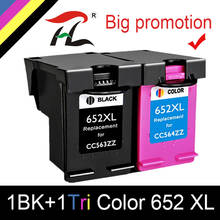 HTL 652XL 652 ink cartridge replacement for HP 652 XL for HP Deskjet 1115 1118 2135 2136 2138 3635 3636 3835 4535 2024 - buy cheap