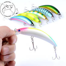 1Pcs Lifelike Minnow Fishing Lure 9.5cm/9g Fishing Hard Bait Crankbaits Artificiais Pesca Isca Wobbler Swimming Baits For Sea 2024 - buy cheap