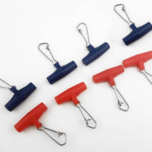 500pcs Fishing Balance Accessories Red Blue Snap Device String Hook Bracket Fishing Interlock Lure Swivels Connector Pesca 2024 - buy cheap