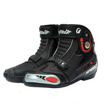 Motorcycle Boots Bikers Armor biker boots Motorbike cross motorsport shoes motocross and enduro boot 2024 - buy cheap