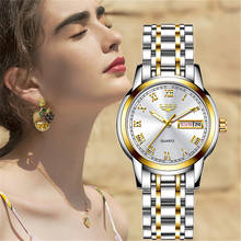 LIGE 2021new gold watch women watches ladies creative steel women Bracelet waterproof clock week Relogio Feminino Montre Femme 2024 - buy cheap