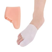 Выпрямитель для большого пальца ног, силикагелевый разделитель вальгусной деформации большого пальца ног, регулирующие подушечки для облегчения боли 2024 - купить недорого