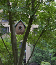 Уличная вилла Смола моделирование Птичье гнездо пасторальный орнамент садовый двор статуэтки ремесла парк балкон птица украшение дома 2024 - купить недорого