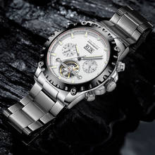 HAIQIN 2020 Luxury Men watch mechanical Men's watches brand automatic watch for men Military Steel tourbillon Relogio Masculino 2024 - buy cheap