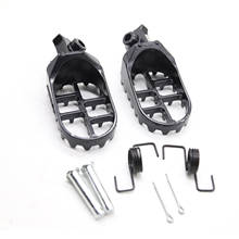 Kit para descanso de pé yamaha, descanso de pé para yamaha, yz125, yz250, pw50, pw80, bw80, dt50, rt100, rt180, tt250 s, tt500 t, ttr110, ttr90, tw200, wr200,,, xt225 2024 - compre barato