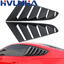 Black Car Side ABS Deflector Vent Window Louver Side Scoop Louver Cover Trim Sticker Fit For Ford Mustang 2015 2016 2017 2018 2024 - buy cheap