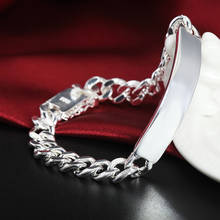 DT-H182-pulsera de plata de ley 925 para mujer, brazalete de cuero de vaca de 8mm, gran oferta, venta al por mayor 2024 - compra barato