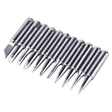 Promotion! 11 Pieces Soldering Iron Tips Kit 900M-T for Hakko Soldering Station Tool 900M 936 937 907 2024 - buy cheap