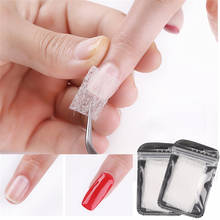 10/20pcs Silk Fiberglass for Nail Extension Form Non-Woven Silks UV Gel Building Fiber Sticker Nail Art Tool Manicure Accessory 2024 - buy cheap