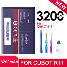 Cubot-Batería de repuesto para CUBOT R11 r 11, alta capacidad, 3200mAh, buena calidad, polímero de litio con herramientas gratis 2024 - compra barato