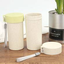300ml Travel Portable Eco-friendly Wheat Straw Coffee Tea Mug Cup Water Bottle 2024 - buy cheap
