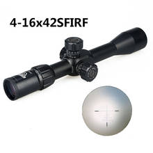 Canis Latrans-mira telescópica para Rifle de caza, impermeable, 300M de profundidad, a prueba de niebla, para gs1-0280 de deportes al aire libre, 4-16x42SFIRF 2024 - compra barato