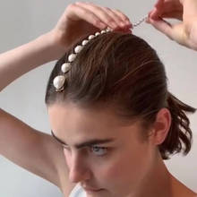 FASHIONSNOOPS Ins Fashion Women Girls Elegant Pearls Hair Clips Crystal Headwear Hair Comb Barrettes Hairgrips Hair Accessories 2024 - buy cheap