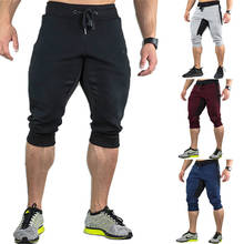 Pantalones cortos para correr para hombre, ropa de gimnasio, Fitness, entrenamiento, tenis, baloncesto, fútbol, 2021 2024 - compra barato