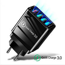 Quick Charger 3.0 USB Charger EU Plug For mitsubishi pajero outlander xl montero lancer triton l200 galant 8 asx grandis 2024 - buy cheap